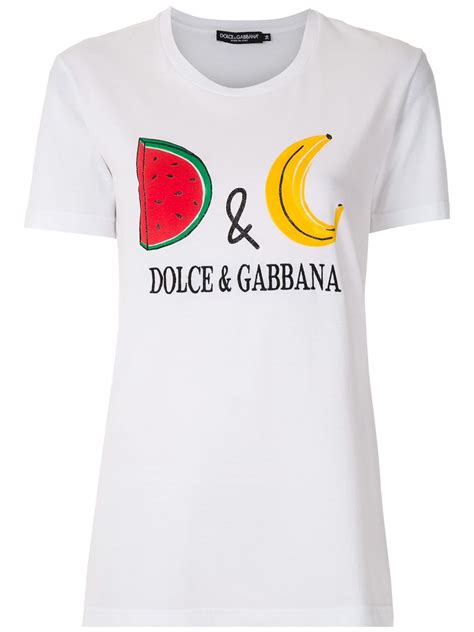 dolce gabbana damen t shirt|farfetch dolce and gabbana t shirts.